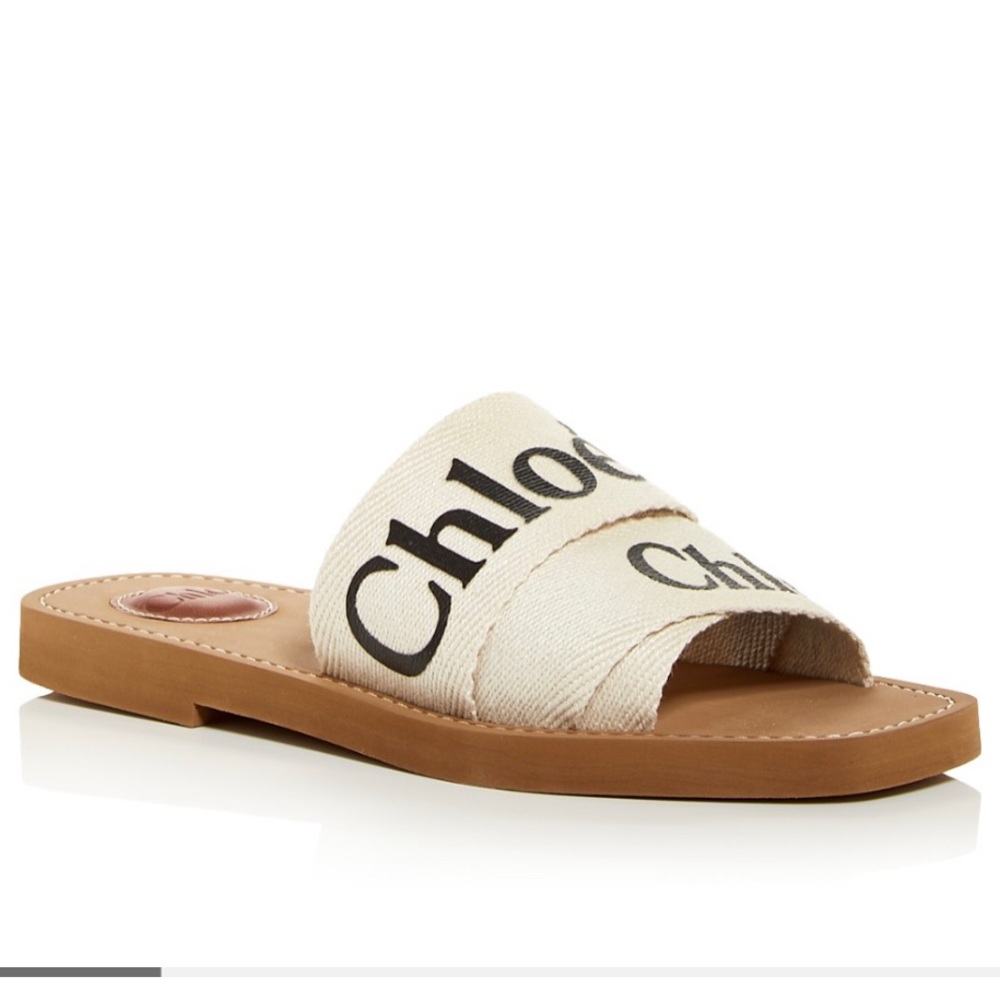 Chloe “Woody” Sandals, size 37 EU/ 7 US